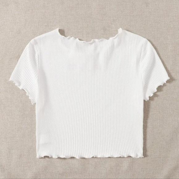 Mushroom Lettuce Trim Tee - Picture 2 of 5